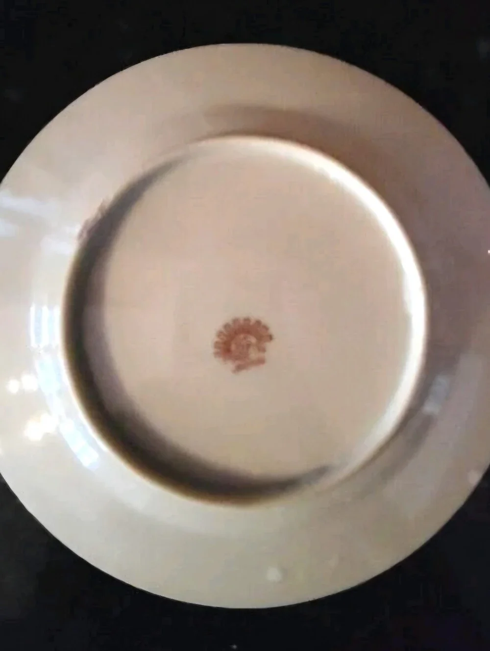 Vintage Cherry Blossom Lusterware 3 Bread & Butter Plates 'Rising Sun Japan